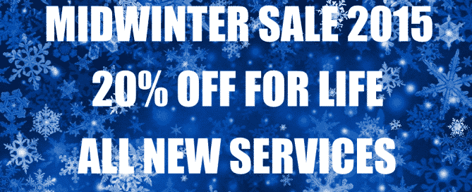 Midwinter Sale 2015 Game Server Hosting